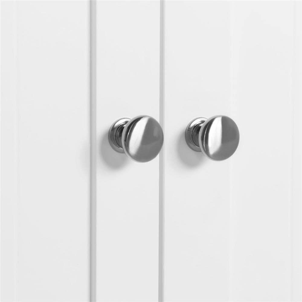 Yaheetech Free Standing Bathroom Cabinet with 1 Drawer 2 Doors and Adjustable Shelf, Wooden Entryway Storage Cabinet, 11.8D x 23.6W x 31.5H in, White Yaheetech