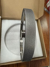 UF-SHARP 8 inch CBN Grinding Wheel 180 Grit, 8" Dia x 1" Wide x 5/8" Bore （Aluminum Body） for Sharpening High Speed Steel Tools、Woodturning Tools (8"x1") UF-SHARP