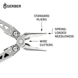 Gerber Gear Suspension-NXT 15-in-1 EDC Multi tool with Pocket Knife, Needle Nose Pliers and Wire Stripper Tools, Gifts for Men, Survival and Camping Gear, Stainless Steel GERBER