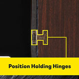 Viper Vault Deluxe Dartboard Cabinet with Integrated Pro Score ,Mahogony Finish Viper