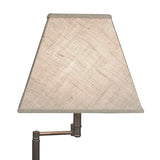Leick Home 10028 Mission Lamp Table, Made with Solid Wood, End Table for Living Room, Bedroom, and Home Office, Medium Oak Finish Leick Home