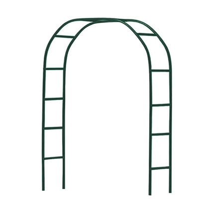 Zhisheng Garden Arbors,7.9Ft Metal Garden Arbors Green Wedding Arch for Climbing Plant Outdoor Wedding Christmas Party Decoration,240CM - WoodArtSupply