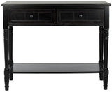 Safavieh American Homes Collection Samantha Distressed/Black 2-Drawer Console Table Safavieh