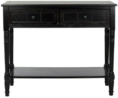 Safavieh American Homes Collection Samantha Distressed/Black 2-Drawer Console Table