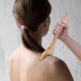 Aeaocvo Wood Therapy Tools for Body Sculpting, Wooden Lymphatic Drainage Massager, Handheld Wood Gua Sha Tools, Body Sculpting Tools for Cellulite Reduction, Muscle Tension Relief, Body Contouring Aeaocvo