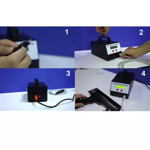UC009 Ultrasonic Cutter Ultrasonic Cutting Knife for Plastic PVC PET W/ 6 Blades Canglan Technology