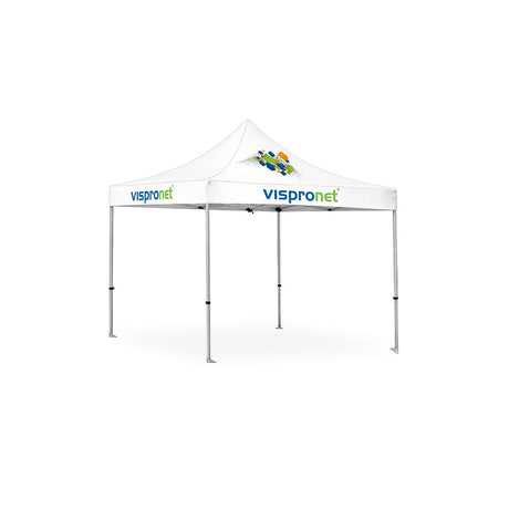 Vispronet 10x10 Pop Up Canopy Frame – 40lb Aluminum Tent Frame, Height Adjustable Hexagonal Legs, Max Clearance Height of 7ft, Perfect for Pop Up Tent, Tailgate Tent, Tent Canopy – Tent Frame Only Vispronet