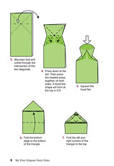 My First Origami Fairy Tales Kit: Paper Models of Knights, Princesses, Dragons, Ogres and More! (includes Folding Sheets, Easy-to-Read Instructions, Story Backdrops, 85 stickers) (Tuttle Specials) WoodArtSupply