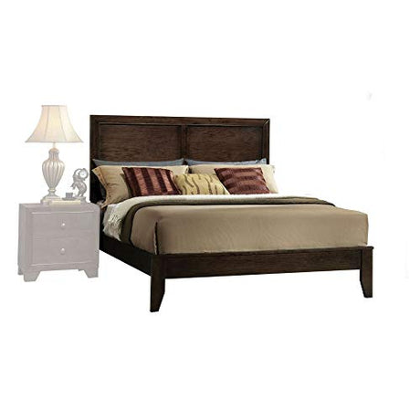 Acme Madison King Wooden Panel Bed in Espresso ACME Furniture