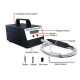 UC009 Ultrasonic Cutter Ultrasonic Cutting Knife for Plastic PVC PET W/ 6 Blades Canglan Technology