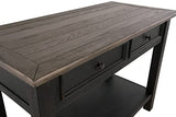 Signature Design by Ashley Tyler Creek Modern Farmhouse Sofa Table, Brown & Black Signature Design by Ashley