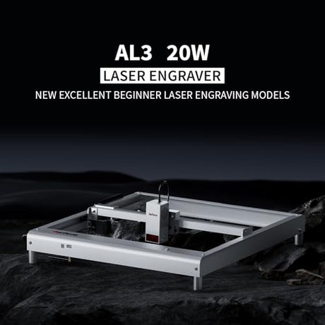 Aufero Laser Engraver 20000mW Laser Cutter Machine with 40L Air Assist Large Working Area Laser Engraver Machine for Wood, Metal, Acrylic,Leather Wood Laser Engraver with APP Control Aufero