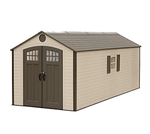 Lifetime Storage Shed 60120 8 ft x 20 ft Building Kit - WoodArtSupply