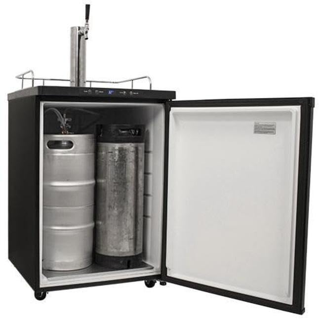 EdgeStar KC3000 Full Size Kegerator with Digital Display - Black EdgeStar