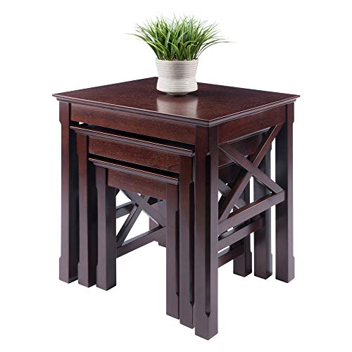 Winsome Xola Nesting Tables, Cappuccino Winsome