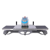 KEIKI 16x20 Inch Large Digital Auto Pneumatic Dual Platen Swing Head Sublimation Heat Press Machine for T-Shirt with Infrared Positioning, Heat Transfer Printing Machine for Commercial, 110V,2000W KEIKI