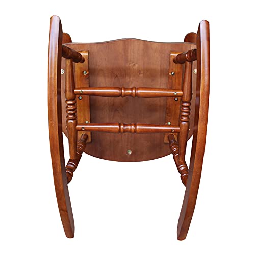 IC International Concepts Williamsburg Rocking Rocker Chair, Cherry IC INTERNATIONAL CONCEPTS