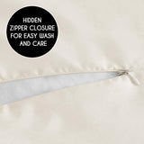 Bohemian Boho Chic Ivory Macrame Tufted Tassel 2 pc. Twin / Twin XL Size Bed Bedding Set Duvet Comforter Cover / Sham Solid Cream Textured Minimalist Off White Cotton Fringe Farmhouse Indie Dorm Teen KB & Me