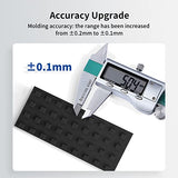ANYCUBIC Upgraded Standard 3D Printer Resin, 405nm SLA Fast UV-Curing Resin, High Precision & Rapid Photopolymer for 8K Capable LCD/DLP/SLA 3D Printing (Black, 1000g)