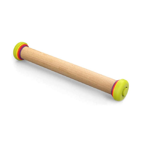 Joseph Joseph PrecisionPin Baking Adjustable Rolling Pin - Consistent and Even Dough Thickness for Perfect Baking Results, Multicolor Joseph Joseph