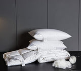Eastwarmth Lightweight Goose Down Comforter Cooling Blanket Duvet for Summer/Warm Weather,Ultra Soft Fabric 750 Fill Power White King Size Eastwarmth