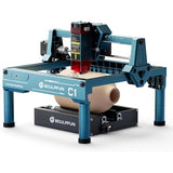 SCULPFUN C1 Mini Laser Engraver with SCULPFUN RA Mini Rotary Roller, 3W Portable Engraving Machine, 0.04mm Ultra-Fine Spot, 150x130mm Engraving Area, Works on Wood, Leather, Paper, Slate SCULPFUN