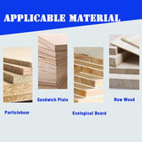 WYDDDARY Woodworking Dust-free Hinge Drilling Machine Hinge Boring Drill Press Machine Hinge Drilling and Boring Machine for Cabinet and Furniture (45-9.5) 110V 1500W 3400RPM 0-50mm Depth WYDDDARY