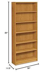 1870 Series Bookcase Size: 84" H x 36" W x 11.50" D HON