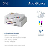 Brother Sublimation Printer and 4-Color Sublimation Ink Cartridge Set