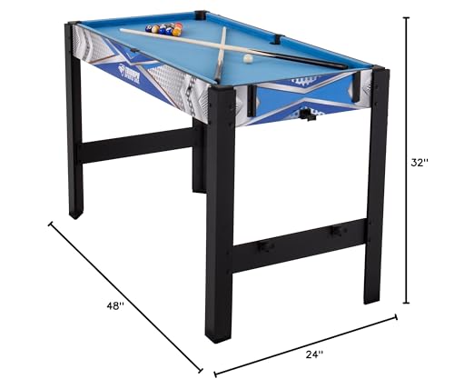 Triumph 13-in-1 Combo Game Table Includes Basketball, Table Tennis, Billiards, Push Hockey, Launch Football, Baseball, Tic-Tac-Toe, and Skee Bean Bag Toss Triumph Sports