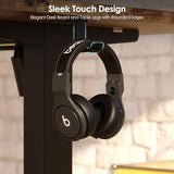 Monomi Electric Standing Desk, 79 x 31.5 inches Height Adjustable, Ergonomic Home Office Sit Stand Up Desk with Memory Preset Controller (Rustic Brown Top/Black Frame) Monomi