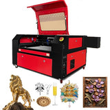 CO2 Laser Engraver 80W, 20x28 in Laser Engraving Machine with 2-Way Pass Air Assist, Industrial Laser Cutter Cutting Machine for Wood Glass Acrylic Sihao