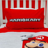Nintendo Mario Closeup Single Duvet Cover Set Character World