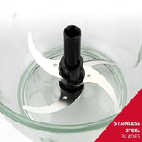 Holstein Housewares Electric Food Chopper – 1.9 QT, 8 Cup, Black, High-Powered Mini Food Processor for Chopping, Dicing & Blending, Compact & Easy to Use for Quick Meal Prep 250W Holstein Housewares