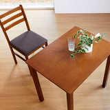 Livinia Seattle 3-Piece Wooden Dining Table Set for 2, Modern Farmhouse Kitchen Dining Room Set with Solid Wood Ladder Back Chairs for Small Space (Antique) Livinia