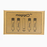 Magigoo Pro Kit MKit2018 3D Printing Bed Adhesive for Nylon, PP, PC, ABS, PLA etc. 4*50 ml/1.69 fl.oz bottles + cleaning cloth. Works on all surfaces - flex plates, glass, PEI, Buildtak, Kapton etc. Magigoo