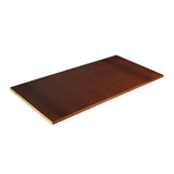 Grain Wood Furniture Shaker Optional Solid Wood Shelf Walnut Finish Grain Wood Furniture