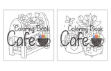 Tiny Gardens: Cute & Comfy Coloring Book for Adults and Teens Featuring Adorable Garden Scenes (Cute and Comfy Coloring Books) WoodArtSupply