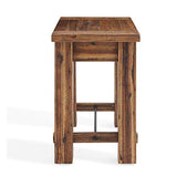 Alaterre Furniture Durango 27" W Industrial Wood End Table Alaterre Furniture