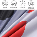 Holawakaka Full Size Camo Bedding Comforter Set with Sheets,Boys Girls Men Camouflage Bed in A Bag 5 Pieces,Kids Teens Dorm Bed Sets Neutral Farmhouse Lodge Cabin Army Bedspread (Red, Full) Holawakaka
