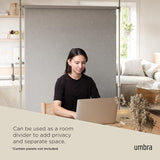 Umbra Anywhere Expandable Curtain Rod and Room Divider, Nickel Umbra