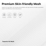 Morkprism Office Chair,Ergonomic Mesh Desk Chair with Adjustable Lumbar Support,Computer Chair with Flip-up Armrests, Rolling Executive Chairs, Home Office Chair(White) Morkprism