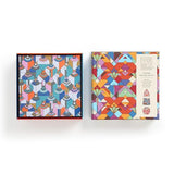 Galison Frank Lloyd Wright – Origami Kit Featuring Famous Geometric Design Prints with 78 Sheets and Instructions For Three Box Designs WoodArtSupply