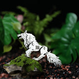 SEBUNAS Mechanical Siberian Wolf 3D Metal Puzzle 3D Metal Model Kits DIY Mechanical Fine Assembly Model Toy Suitable for Adults and Teenagers, Enhance Hands-on Ability, Creative Decorations