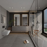 Bare Decor Mosaic Folding Stool in Solid Teak Wood, Brown Bare Decor