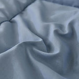 Cottolester Boho Comforter Set King Size Light Blue Comforter Set 8 Piece Bed in a Bag Striped Paisley Bedding Sets Cottolester
