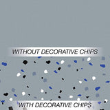 Rust-Oleum 293513 Rocksolid Polycuramine Garage Oil Floor Coating, 2.5 Car Kit, Gray, 180 Fl Oz (Pack of 1) Rust-Oleum