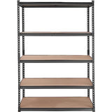 VEVOR Storage Shelving Unit, 5-Tier Adjustable Storage Shelves, 48" L x 18" W x 72" H Heavy Duty Garage Storage Shelves, Metal Shelves for Kitchen Pantry Basement Bathroom Laundry VEVOR