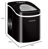 Frigidaire, 26 Lbs Portable Compact Icemaker, Ice Making Machine, Black, White, Medium Frigidaire