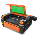 VEVOR 100W CO2 Laser Engraver, 24 x 35 in, 19.7 IPS Laser Cutter Machine with 2-Way Pass Air Assist, Compatible with LightBurn, CorelDRAW, AutoCAD, Windows, Mac OS, Linux, for Wood Acrylic Fabric More VEVOR